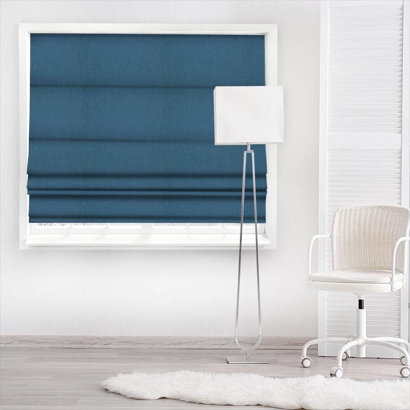 Prestigious Textiles Helston Helston Larkspur Made To Measure Roman Blind