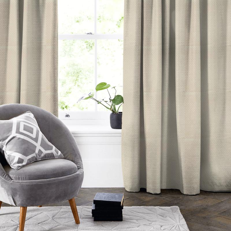Prestigious Textiles Odyssey Callisto Fawn Made To Measure Curtain