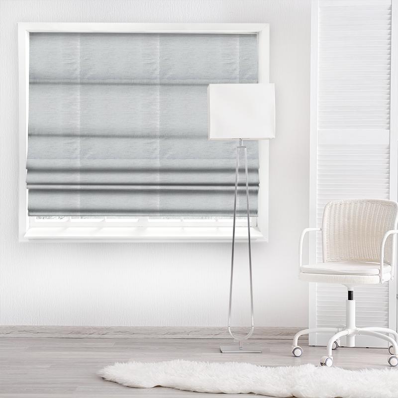 Prestigious Textiles Odyssey Cosmos Steel Made To Measure Roman Blind