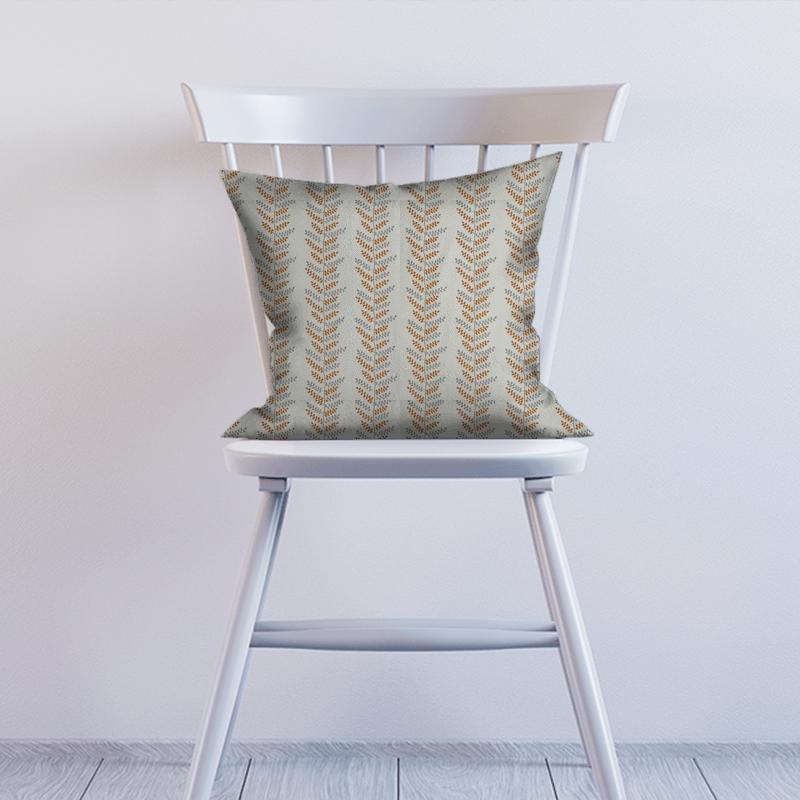 Prestigious Textiles Parade Cadiz Amber Cushion