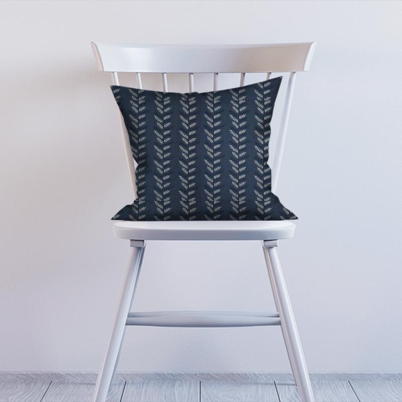 Prestigious Textiles Parade Cadiz Indigo Cushion