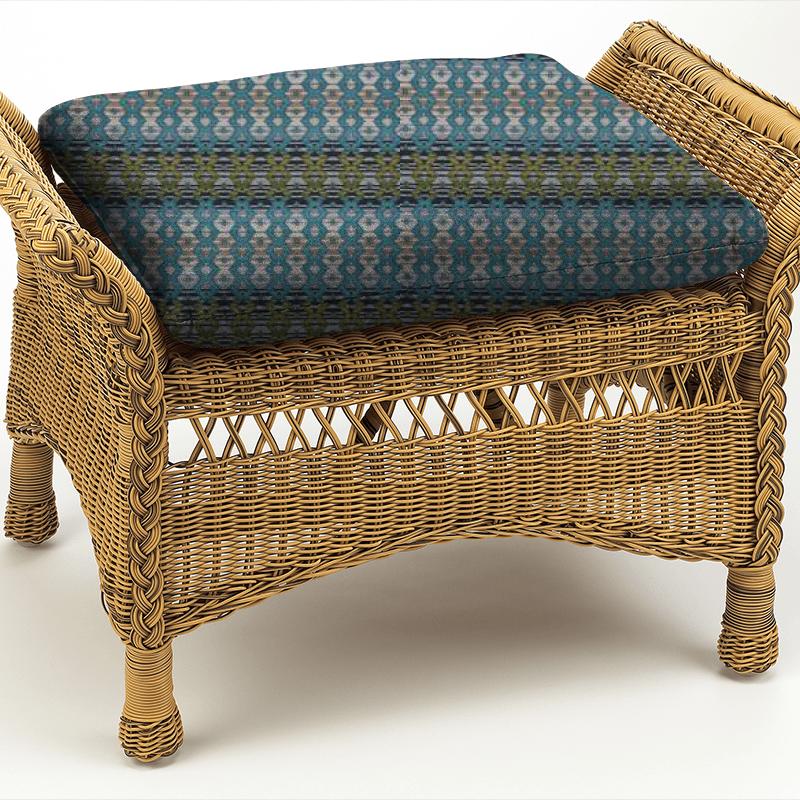 Zebedee Lagoon Box Cushion Prestigious Textiles Pizzazz Zebedee Lagoon Box Cushion