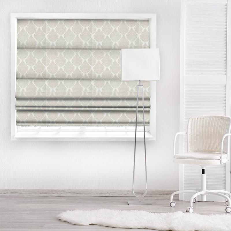 Prestigious Textiles Rococo Botticelli Ivory Made To Measure Roman Blind