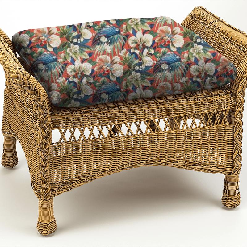 Prestigious Textiles South Pacific Moorea Coral Reef Box Cushion