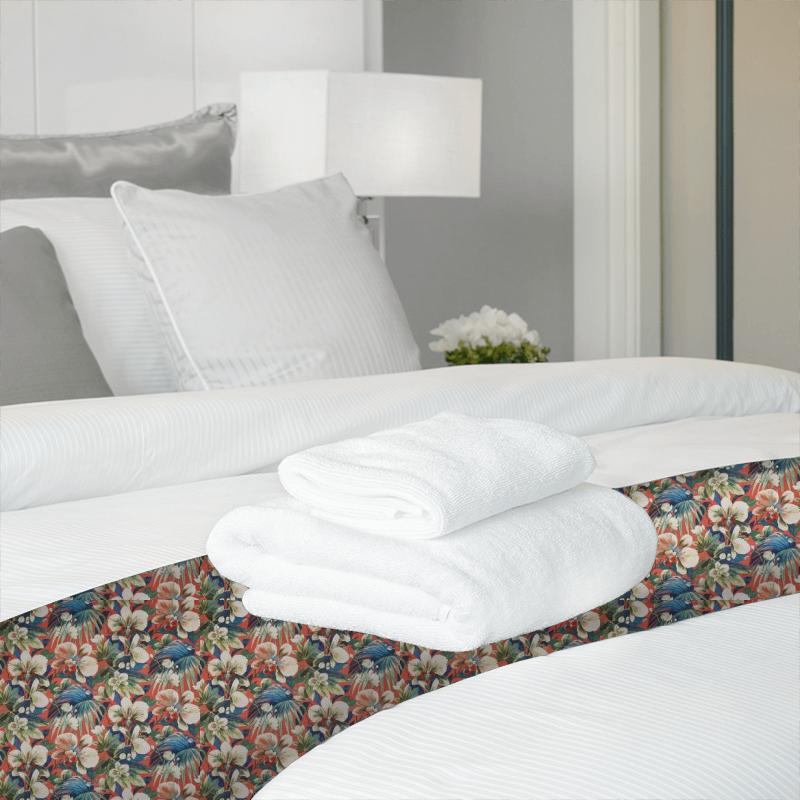 Prestigious Textiles South Pacific Moorea Coral Reef Bed Runner