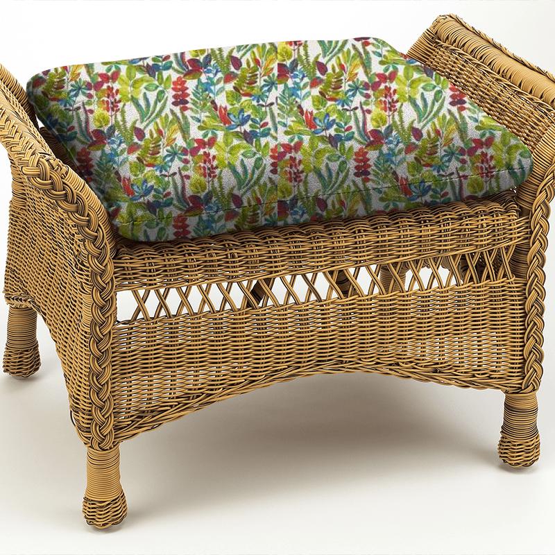 Prestigious Textiles South Pacific Tonga Oasis Box Cushion