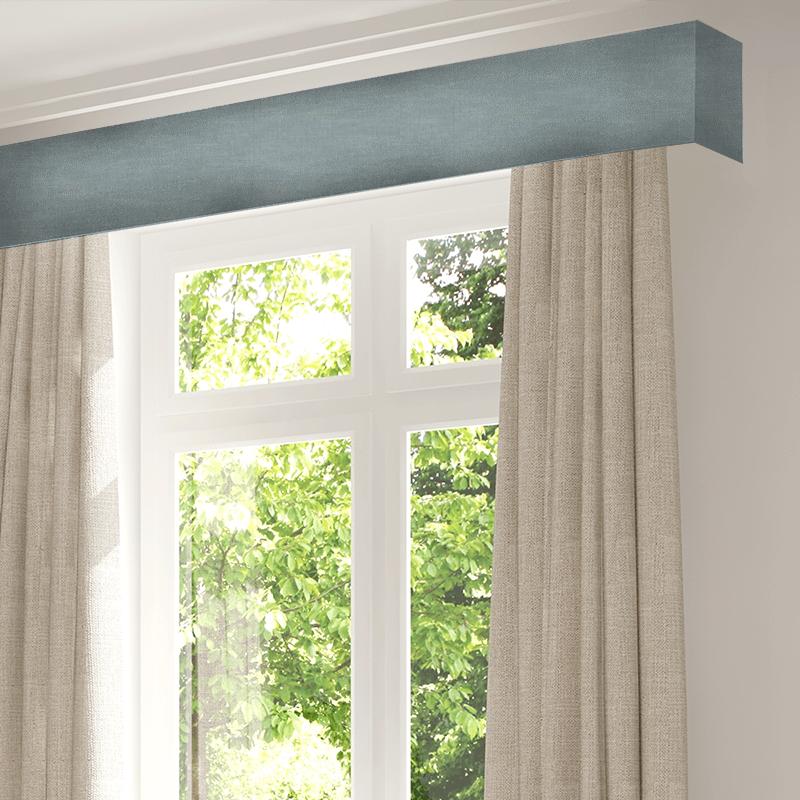 Clarke and Clarke Amalfi Amalfi Denim Pelmet