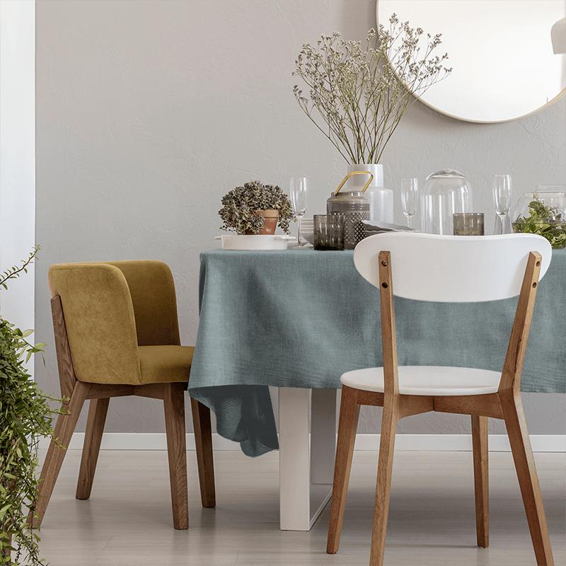 Clarke and Clarke Amalfi Amalfi Denim Tablecloth