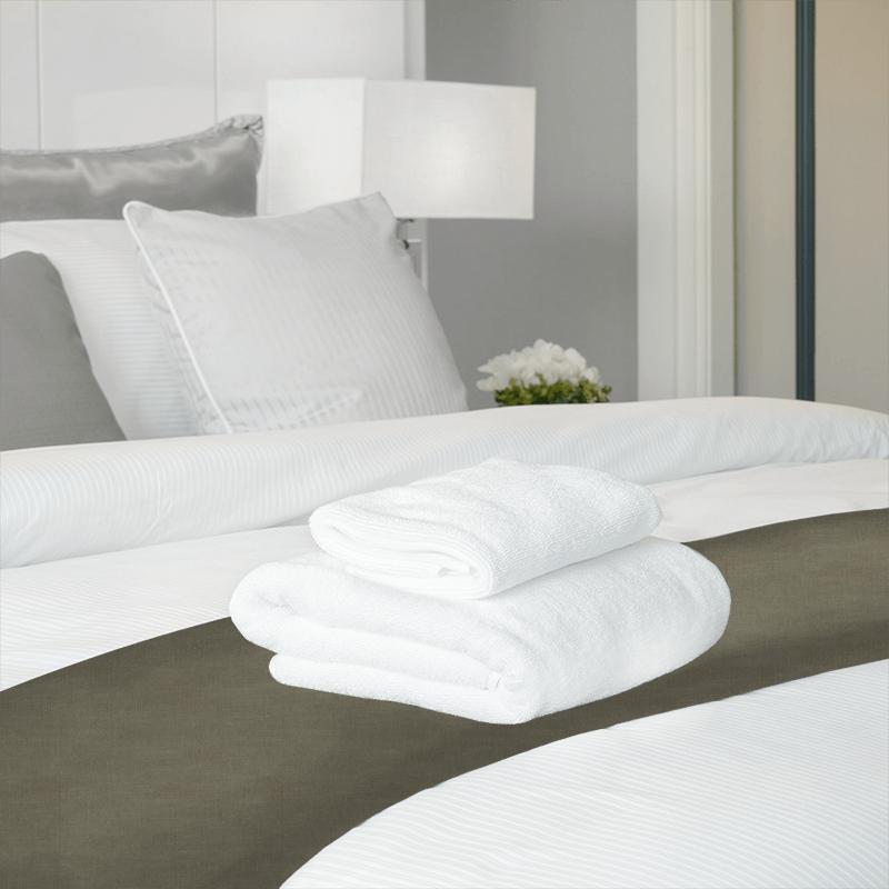 Clarke and Clarke Amalfi Amalfi Mink Bed Runner