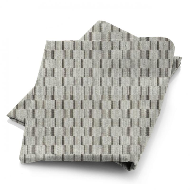 Clarke and Clarke Kaleidoscope Cubis Natural Fabric
