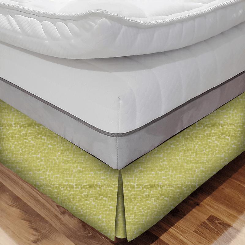 Clarke and Clarke Kaleidoscope Mattone Citrus Bed Base Valance