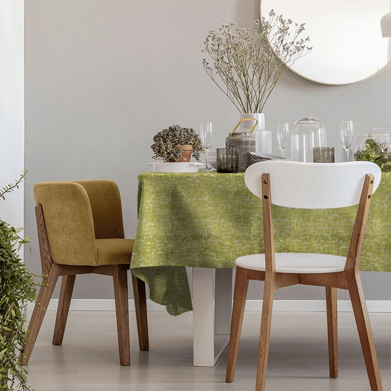 Clarke and Clarke Kaleidoscope Mattone Citrus Tablecloth