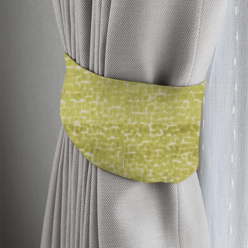 Clarke and Clarke Kaleidoscope Mattone Citrus Tieback