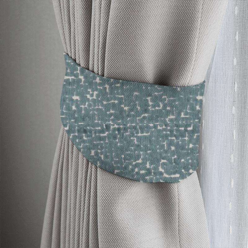 Clarke and Clarke Kaleidoscope Mattone Mineral Tieback