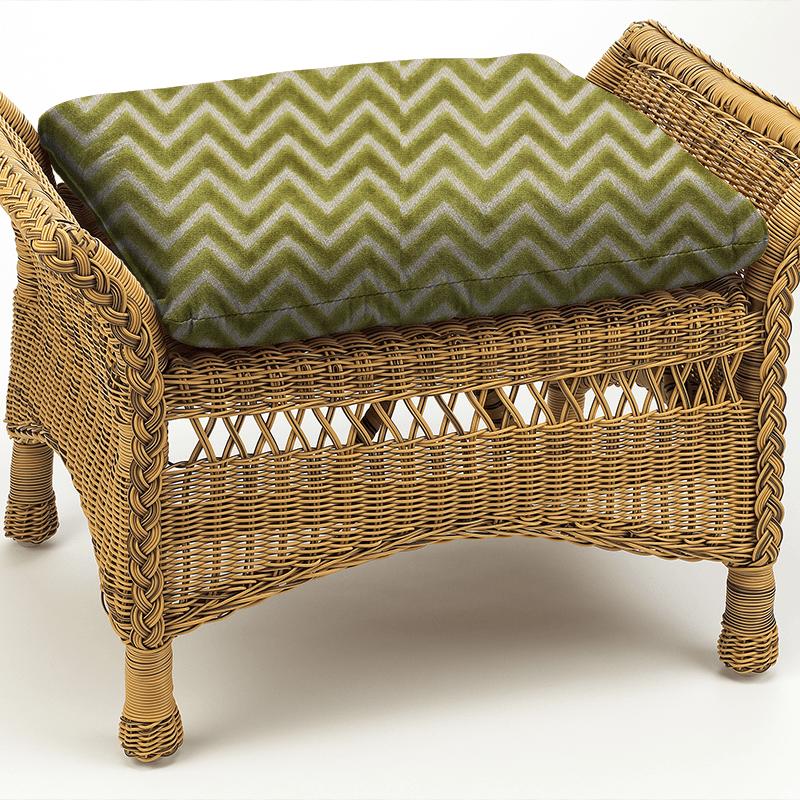 Clarke and Clarke Kaleidoscope Prisma Citrus Box Cushion