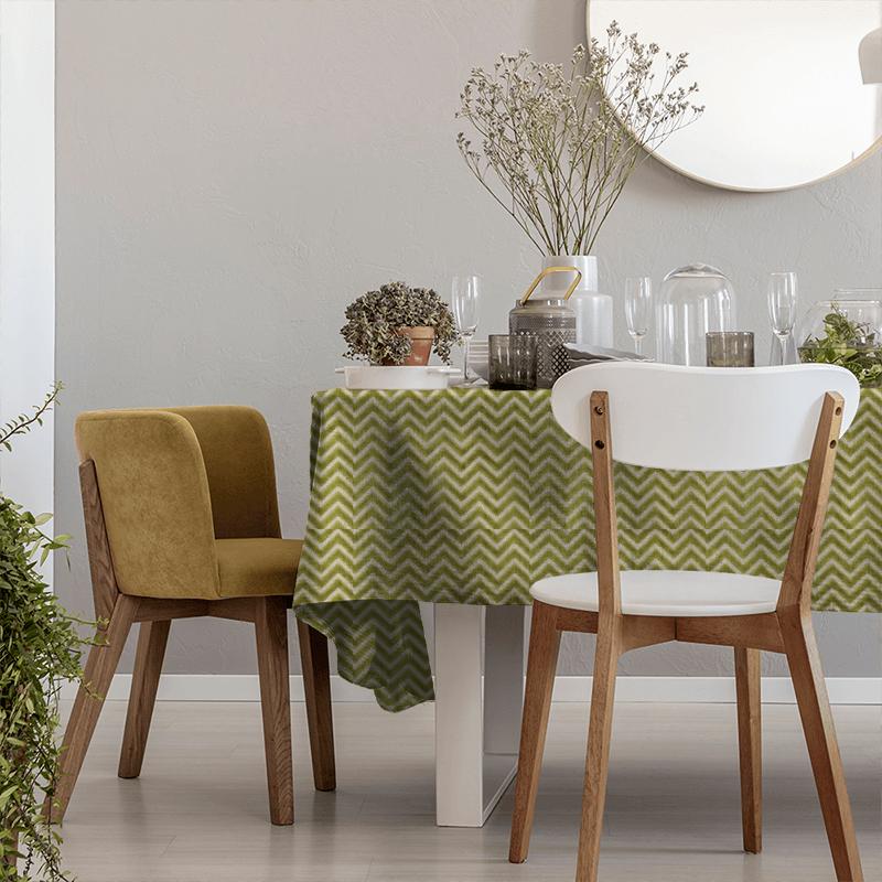 Clarke and Clarke Kaleidoscope Prisma Citrus Tablecloth