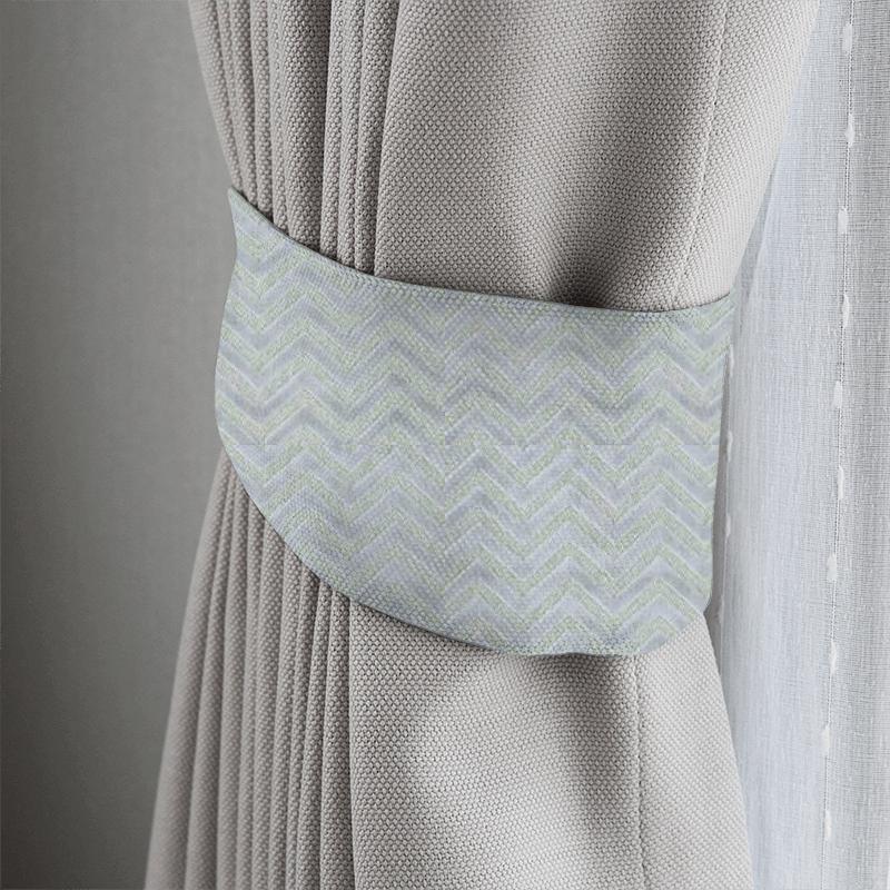 Clarke and Clarke Kaleidoscope Prisma Duckegg Tieback
