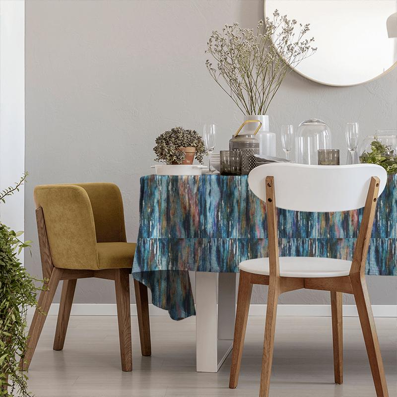 Clarke and Clarke Kaleidoscope Umbra Multi Tablecloth