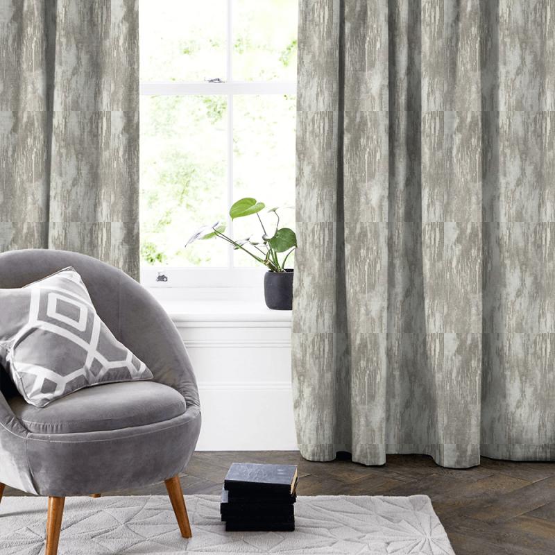 Clarke and Clarke Kaleidoscope Umbra Natural Made To Measure Curtain