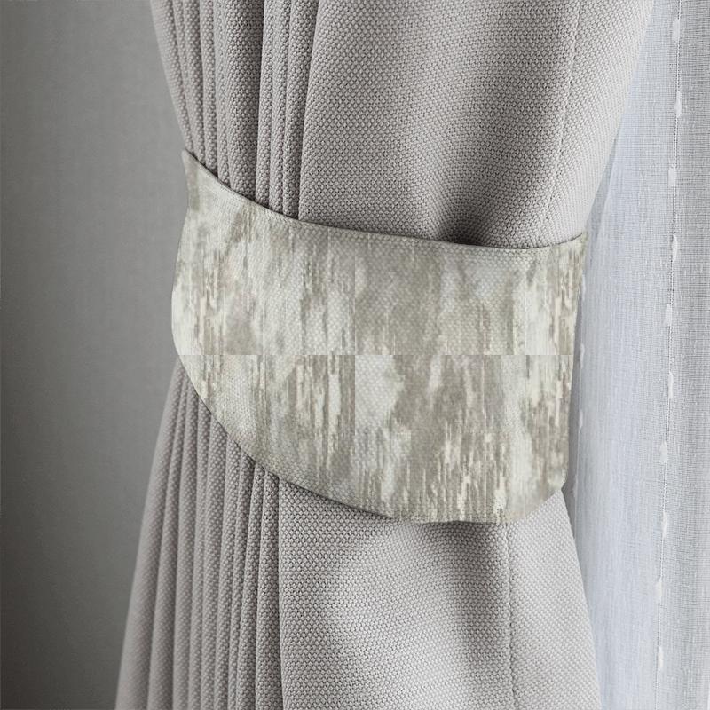 Clarke and Clarke Kaleidoscope Umbra Natural Tieback