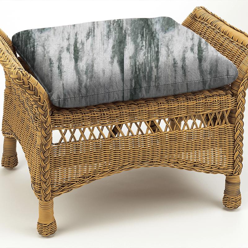 Clarke and Clarke Kaleidoscope Umbra Stone Box Cushion