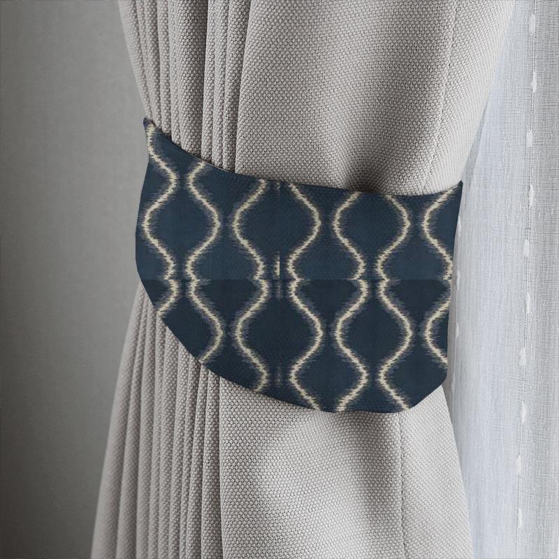 Solare Midnight Tieback Clarke and Clarke Lusso 2 Solare Midnight Tieback