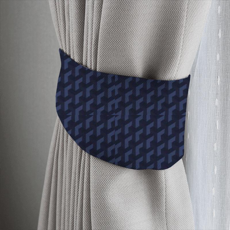 Clarke and Clarke Lusso 2 Struttura Midnight Tieback