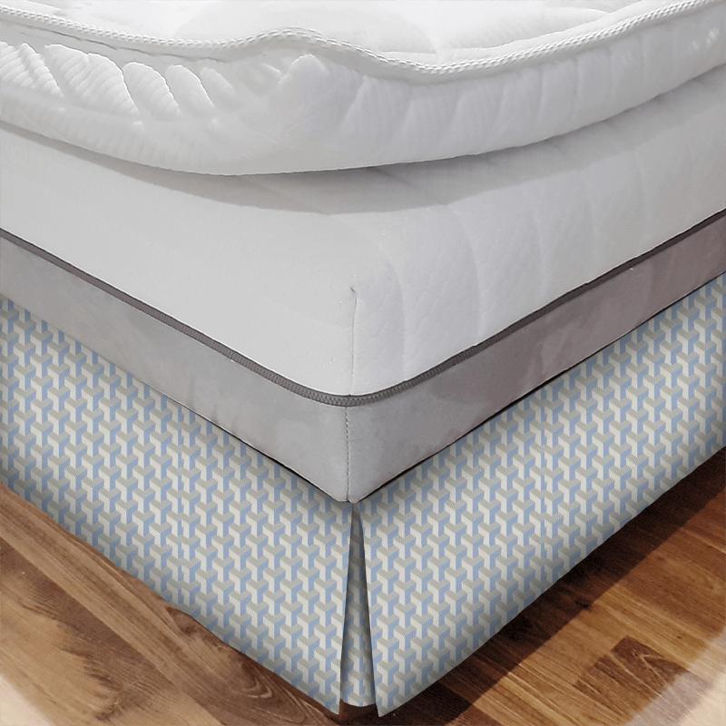 Clarke and Clarke Lusso 2 Struttura Mineral Bed Base Valance