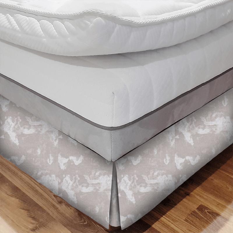 Clarke and Clarke Lusso 2 Tessere Pebble Bed Base Valance