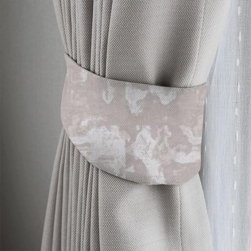 Clarke and Clarke Lusso 2 Tessere Pebble Tieback