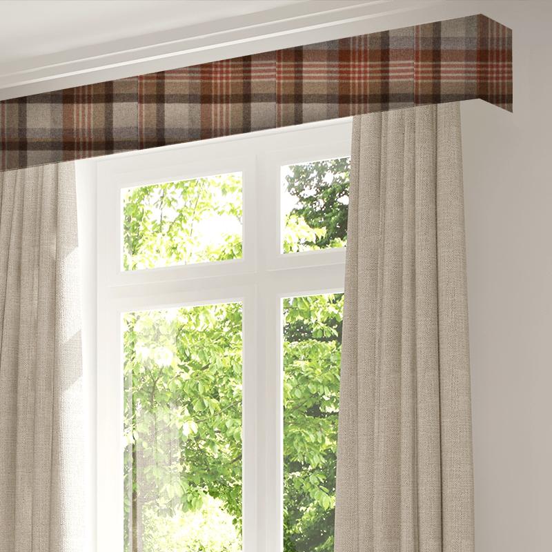 Abraham Moon Legacy Cheltenham Red Earth Pelmet