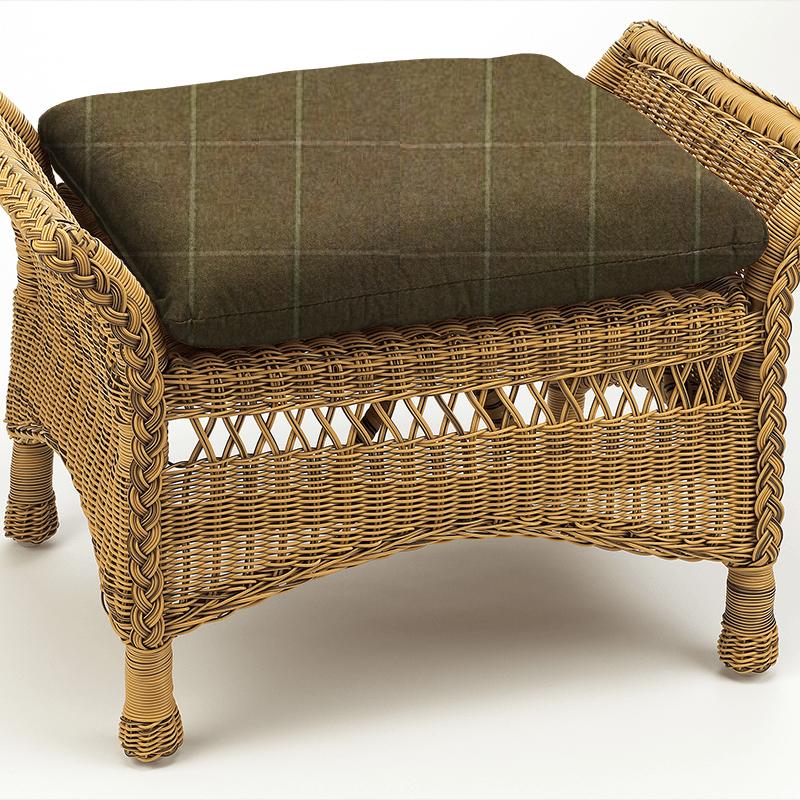 Abraham Moon Legacy Kingham Lichen Box Cushion