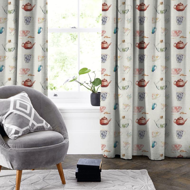 Afternoon Tea Cream Made To Measure Curtain Studio G Village Life Afternoon Tea Cream Made To Measure Curtain