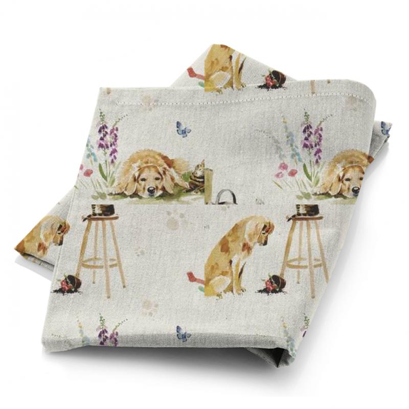 Studio G Village Life Best Of Friends Cream Fabric