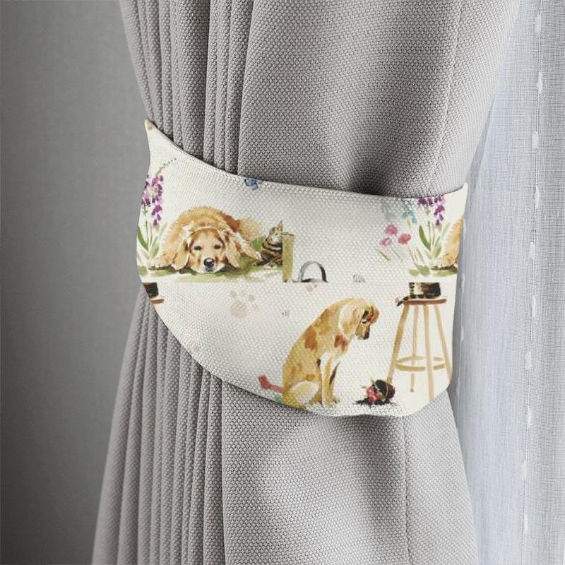 Studio G Village Life Best Of Friends Cream Tieback