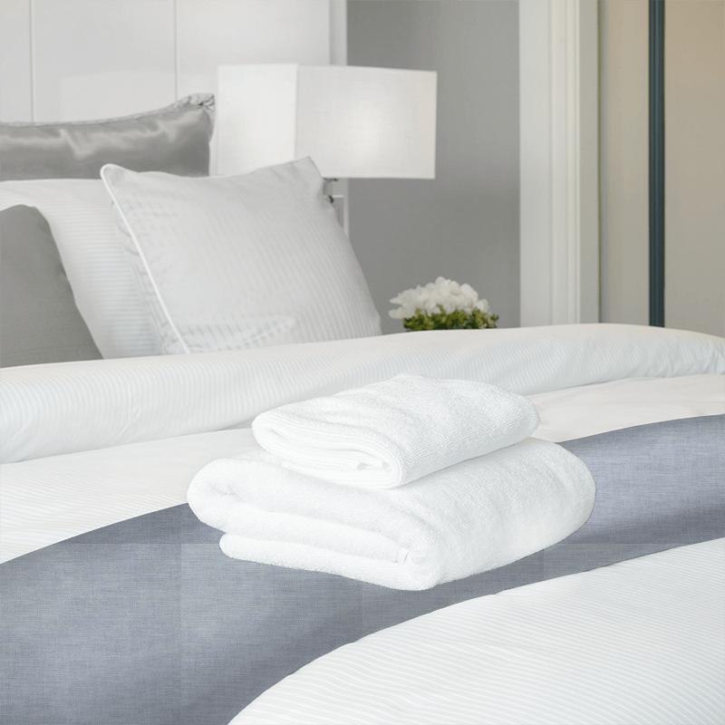 Ashley Wilde Lunar Lunar Powder Blue Bed Runner