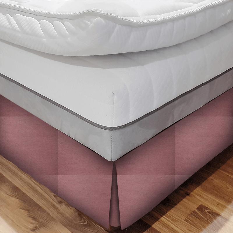 iLiv Plains & Textures 8 Adeline Rosewood Bed Base Valance
