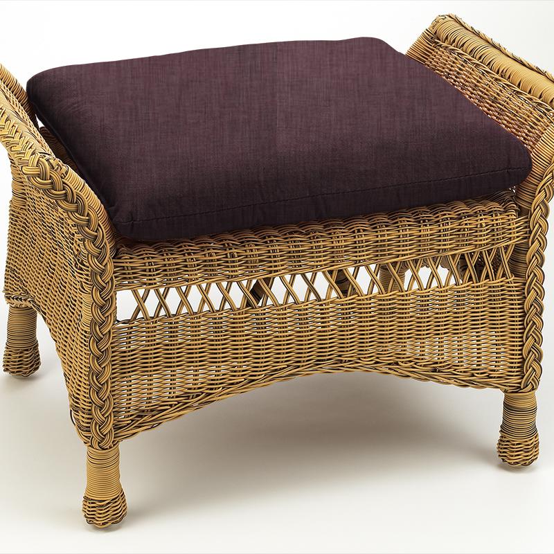iLiv Plains & Textures 9 Eltham Plum Box Cushion