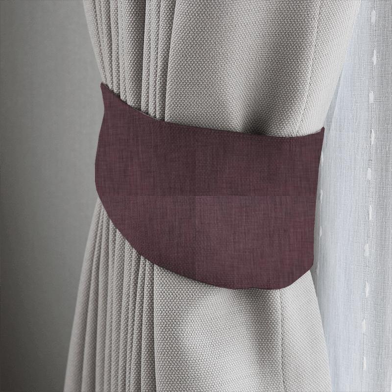 iLiv Plains & Textures 9 Eltham Plum Tieback