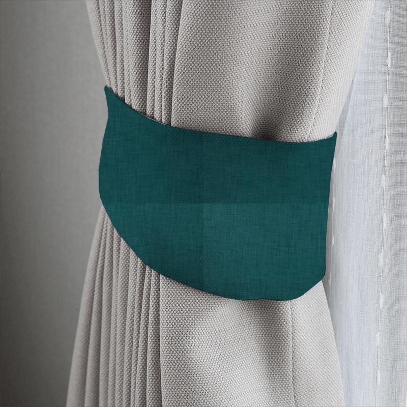 iLiv Plains & Textures 9 Eltham Teal Tieback