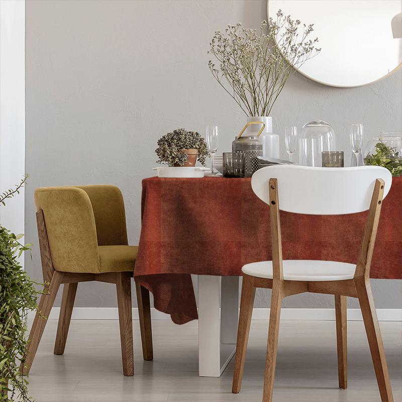 iLiv Isadore Savoy Orange Tablecloth