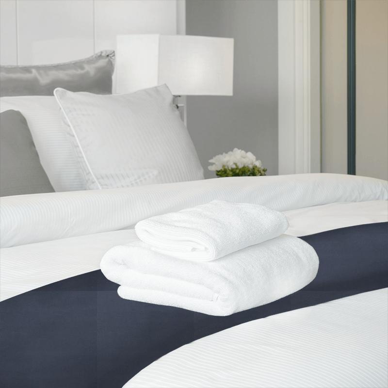 iLiv Plains & Textures 8 Wisley Indigo Bed Runner
