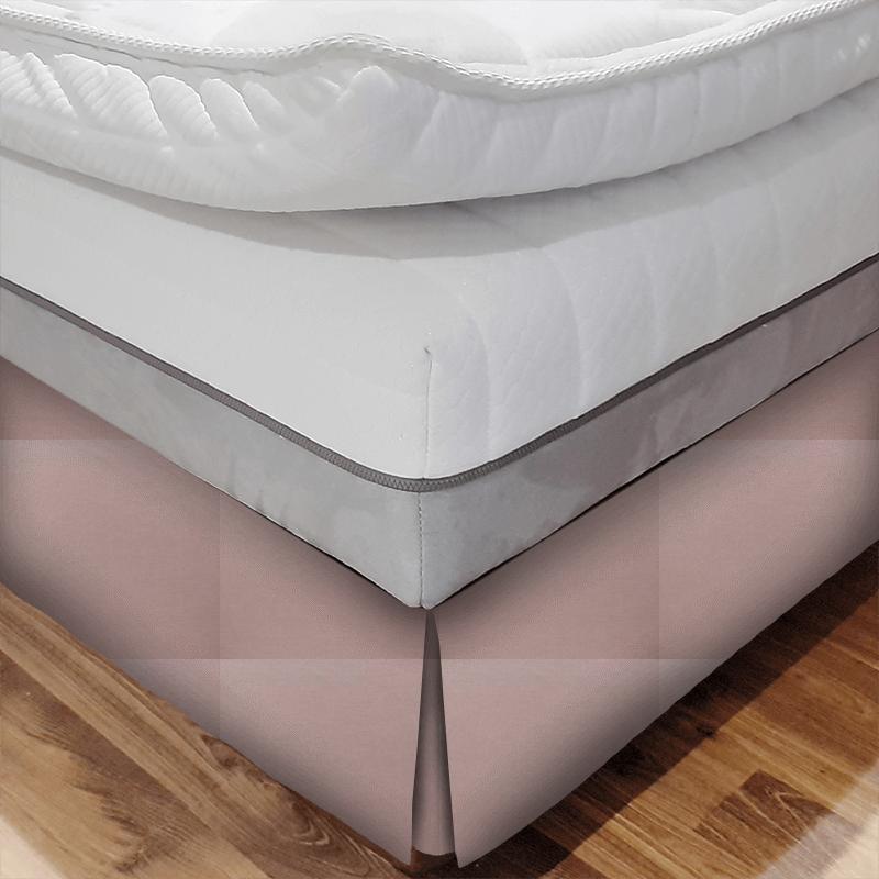 iLiv Plains & Textures 8 Wisley Rose Bed Base Valance