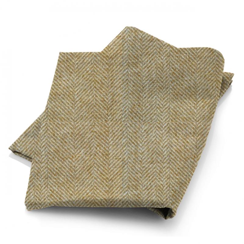 Abraham Moon Moorland Glen Clova Yellow Fabric