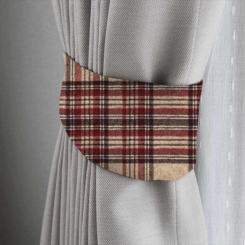 Clarke and Clarke Boston FR Monterrey Denim Tieback