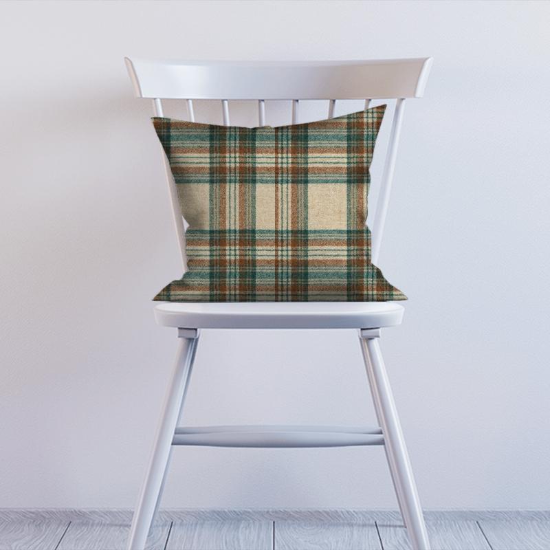 Clarke and Clarke Boston FR Monterrey Ivory Cushion