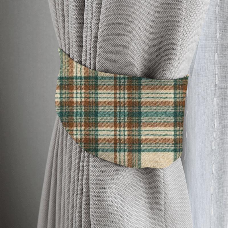 Clarke and Clarke Boston FR Monterrey Ivory Tieback