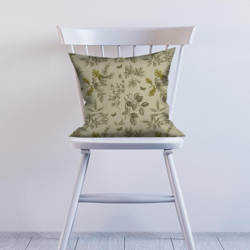 Clarke and Clarke Eden Hortus Linen Cushion