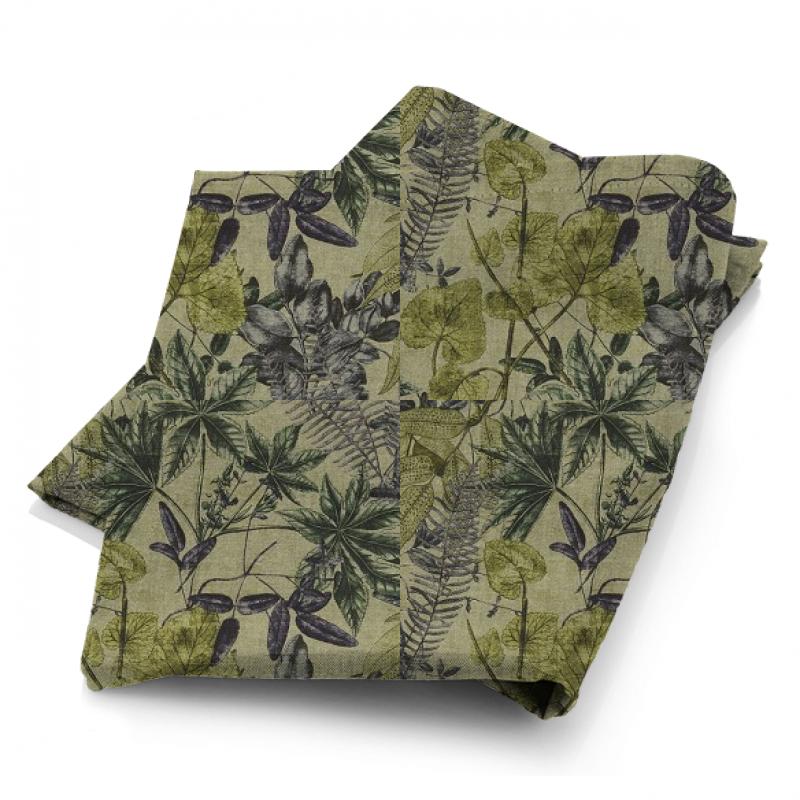 Madagascar Forest Fabric Clarke and Clarke Martello Madagascar Forest Fabric