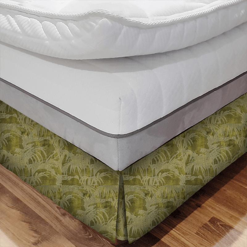Clarke and Clarke Martello Tropicale Citron Bed Base Valance